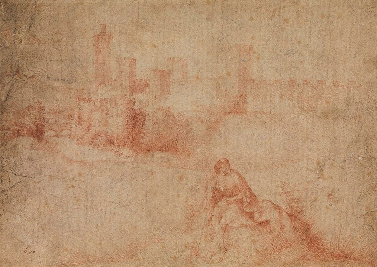 Pastore e vista di Castelfranco